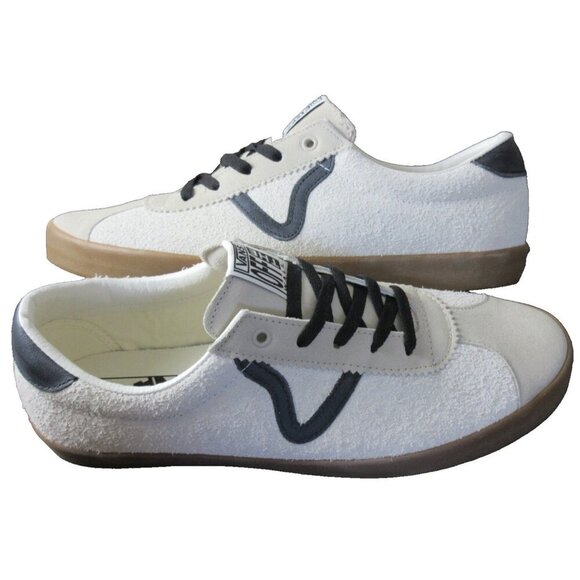Vans Men's Sport Low Suede Multi Marshmallow Black Classic shoes Sizes NIB - Picture 1 of 5